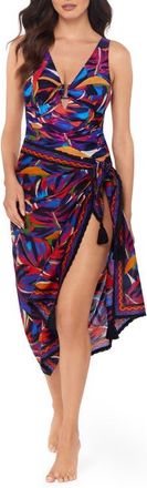 Magic Suit By Miraclesuit Mariachi Cotton Cover-Up Pareo in Multi at Nordstrom
