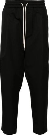 Dr&ocirc;le de Monsieur Le Pantalon Cropped Trousers
