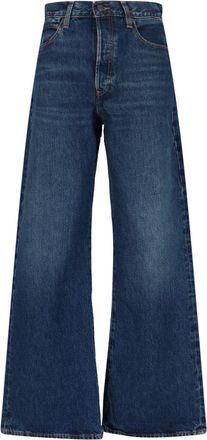 Frame Denim Wide Jeans - Blue