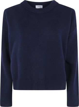 MRZ Round-neck Truien - Dames - Ronde hals truien - Blauw - M - Truien & Vesten