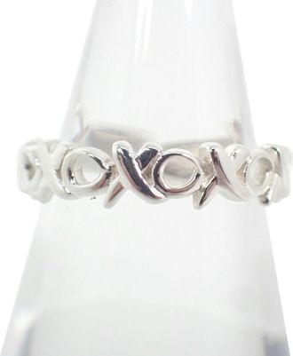 Tiffany & Co. Sterling Silver 925 Band Ring (Pre-Owned)