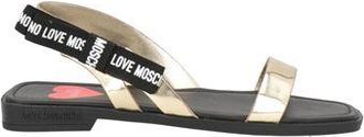 Love Moschino CALZADO - Sandalias con cierre en YOOX.COM