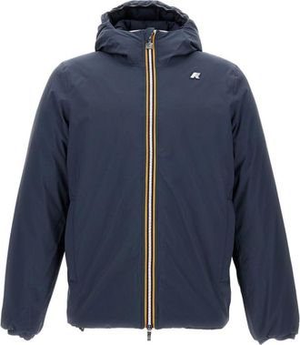 K-Way Navy Blue Reversible Jacket