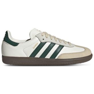 adidas Womens adidas Originals Samba - Soccer Shoes - Collegiate Green / Sand Strata / Off White Size 10.0