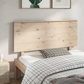 vidaXL Testiera per Letto 144x6x82,5cm Legno Massello di Pino - Vidaxl