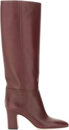 PARIS TEXAS Lavinia Hoge Laarzen - Dames - Hoge Laarzen - Rood - 37 EU - Leer - Schoenen