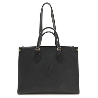 Louis Vuitton Monogram Empreinte Black Noir Monogram Empreinte Handbag Tote Bag (Pre-Owned)