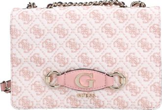 Guess Izzy Convertible Crossbody Flap - Dames - Schoudertassen - Roze - ONE Size - Leer - Tassen