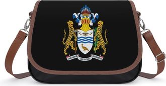 Generic Coat of Arms of Guyana Fashion Womens Crossbody Bags Novelty Handbag Shoulder Bag Purse