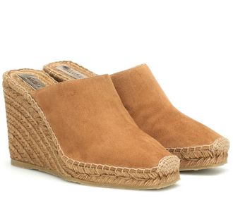 Jimmy Choo London Suede Dalisay 110 Espadrille Mules Size 35