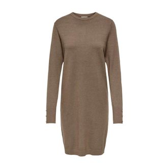 Jacqueline de Yong Jacqueline de Yong, Dames, Jurken, Bruin, Maat: S