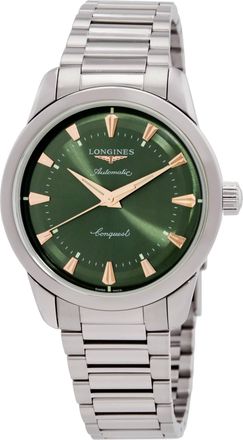Longines Conquest Heritage Automatic Green Dial Mens Watch L16504026