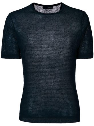 Lardini T-shirt a girocollo - Blu