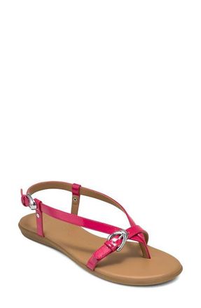Aerosoles Iride Slingback Sandal in Magenta Fx Crinkle Patent at Nordstrom, Size 9.5