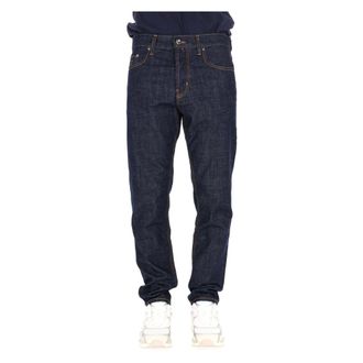 Jacob Cohen Straight Jeans, male, Blue, Size: W38 Scott Jeans