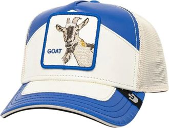 Goorin Brothers Farm Goat Leren Baseballpet - Dames - Petten - Wit - ONE Size - Wol - Accessoires