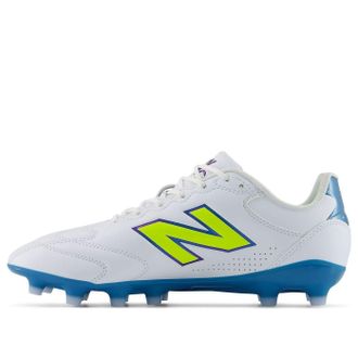 New Balance 442 Team HG/AG V3 White Alkaline Green U43H74A
