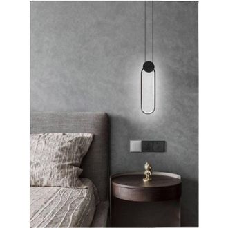 Trade Shop Trade Shop Traesio - Trade Shop - Lp-03 Led Sospension Modern Metal Blue 14w Luz 3000k 4000k 6500k Lp-03