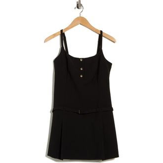Frame Denim The Mod Minidress in Black at Nordstrom Rack, Size 10