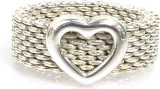 Tiffany & Co. Silver Silver 925 Band Ring (Pre-Owned)