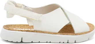 Camper Womens Oruga Sandals In White
