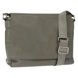 Louis Vuitton Pre-owned Cross Body Bags, female, Gray, Size: ONE SIZE Pre-owned Cross Body Bag