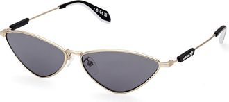 adidas OR0084 29A Womens Sunglasses Gold Size 61
