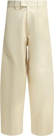 Goldwin 0 Helicoid Jeans mit weitem Bein