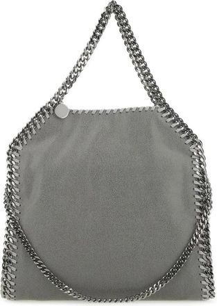 Stella McCartney Falabella Mini Tote - Dames - Handtassen - Grijs - ONE Size - Katoen - Tassen