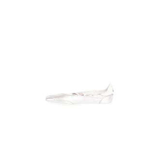 Patrizia Pepe Patrizia Pepe, Ballerinas, female, Gray, Size: 9 US Dancing Skin Laminated Flats