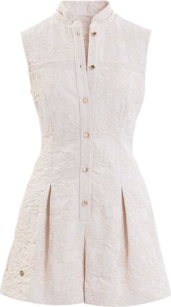 Saiid Kobeisy Jacquard Short Jumpsuit