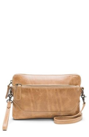 Frye Melissa Convertible Leather Wristlet in Beige at Nordstrom