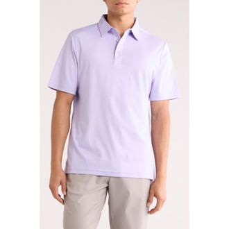 David Donahue Cotton Polo in Lilac at Nordstrom Rack, Size Xx-Large