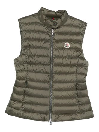 Moncler Igens quilted gilet - Green