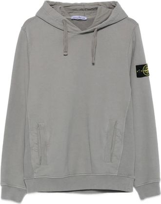 Stone Island Felpa con cappuccio - Grigio