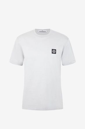 Stone Island Kurzarm-T-Shirt mit Compass-Patch 24113