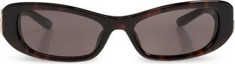 Balenciaga Zonnebril - Dames - Zonnebrillen - Bruin - ONE Size - Accessoires
