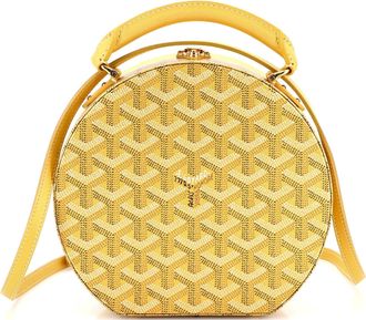 Goyard Alto Hatbox Bag Coated Canvas