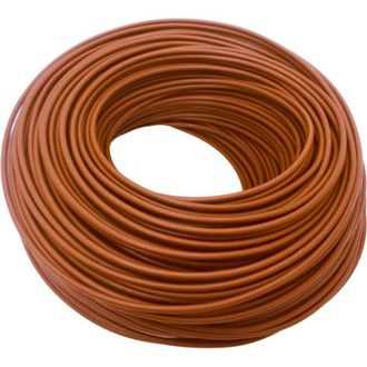 OEM Cable De Instalaci&oacute;n H07v-k (lgy) 1,5 Mm&sup2; Trenzado Marr&oacute;n 100 M