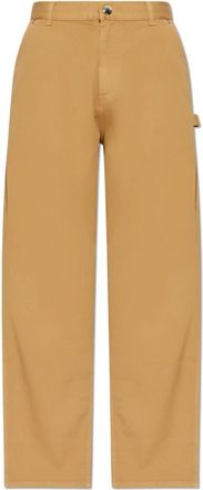 Moncler Cargo Broek - Heren - Wijde Broeken - Bruin - L - Katoen - Broeken