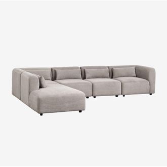 Sklum Sklum - Sof&aacute; Modular De 5 Piezas Con Div&aacute;n Izquierdo Fogler