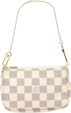 Louis Vuitton Pre-owned Mini Bags, female, Beige, Size: ONE SIZE Pre-owned Mini Bag
