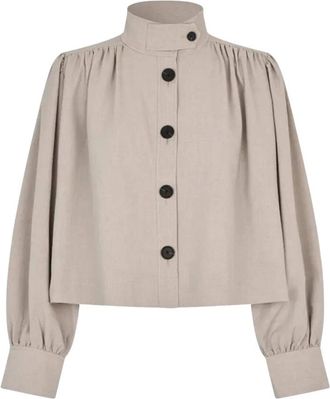 Second Female Zoie Jacket - Dames - Zomerjassen - Beige - M - Jassen