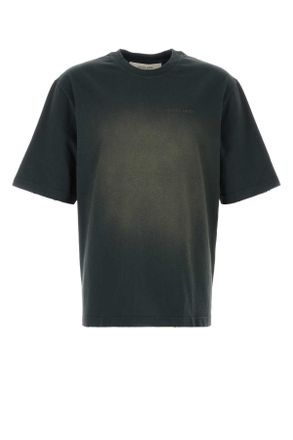 Golden Goose Deluxe Brand Charcoal Cotton T Shirt