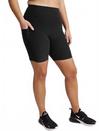 Beyond Yoga Spacedye Team Pockets Short In Darkest Night