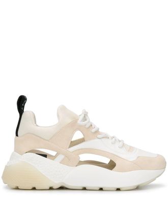 Stella McCartney Eclypse sneakers - women - Polyester/Rubber/Polyester - 37 - White