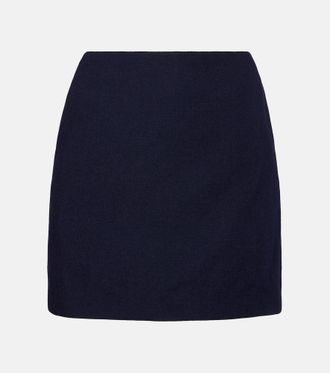 Tove Jeanette virgin wool miniskirt