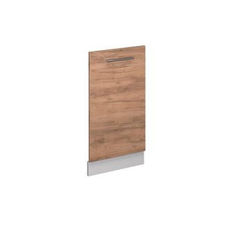 Vicco Panel Frontal Del Lavavajillas Fame-line, Roble Dorado, 45 Cm Sin Encimera Vicco
