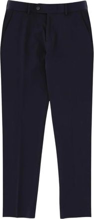 HUGO BOSS Pantalones Sastre de Corte Entallado - Trousers - Hombre - Azul - XL