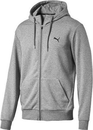 Puma Casual hooded Zipper Cardigan Jacket Gray 593135-03